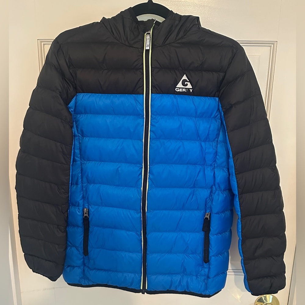 Gerry Weber Kids Blue and Black Puffer Jacket